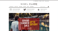 Desktop Screenshot of nigelclare.com